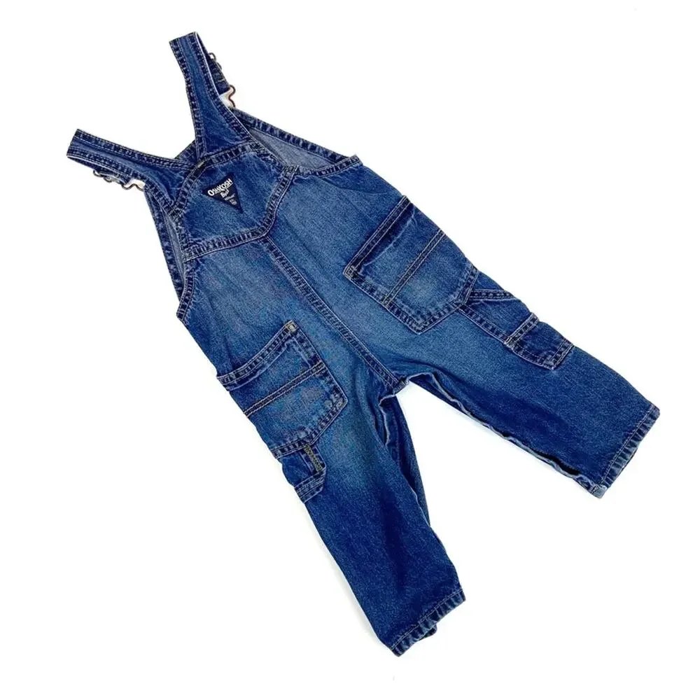 Oshkosh B’gosh Jean Overalls Size 12MO